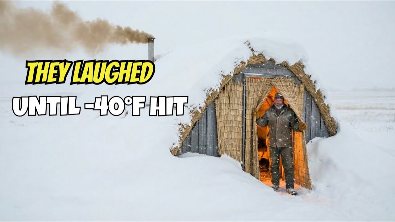 Они насмехались над его соломенной теплицей, пока не разразилась 40-градусная метель.