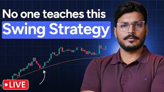 🔴 Live | Swing Trading Using Dark Band EMA | Ft. Utkarsh Jaiswal