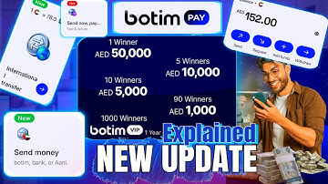 Botim New update explained & win 50000 Dirham free entry
