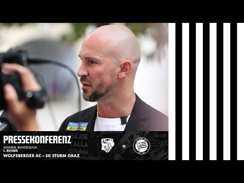 ?️ Pressekonferenz vor WAC | ADMIRAL Bundesliga | 1. Runde