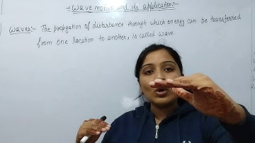 Polytechnic 2nd semester applied physics | Wave motion and its applications | Class 01