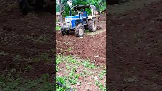 new swaraj 4×4 744. FE santali short video 🚜🚜