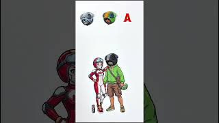 Sprunki OC Leon Brawl Stars Phase 2 Face Puzzle Game #sprunki #drawing #shortvideo
