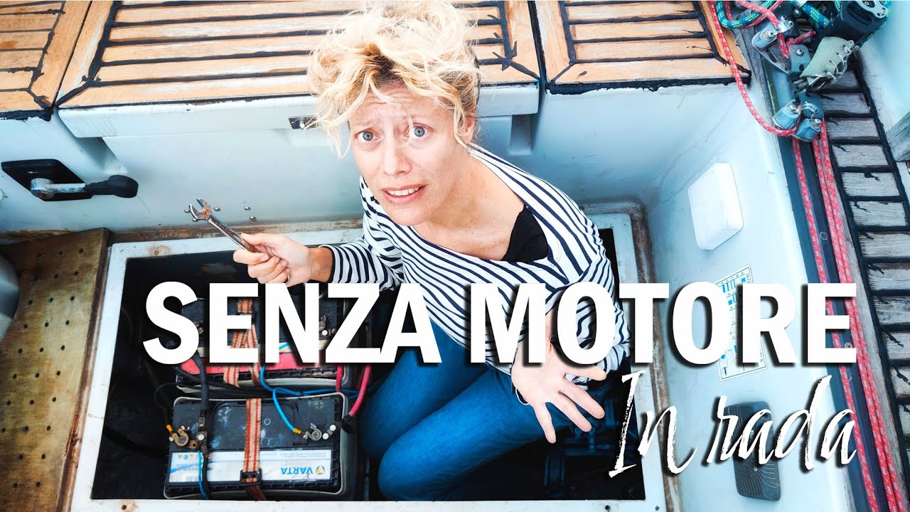 SENZA MOTORE in rada all'isola d'Elba