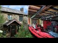 Abandoned House | Incredible Tudor Style Home With Amazing Barn Finds!
