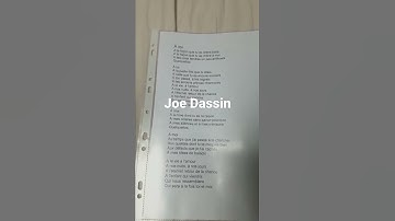 Thumbnail of joe dassin a toi