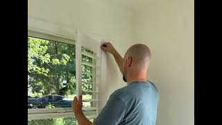 SwiftBuild Shutters are easy to install