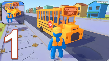 School Driver - Gameplay Walkthrough Part 1 - Be a School Bus Driver (iOS, Android)