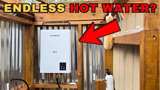 Camplux F10 Ultra Review: Off-Grid Hot Water Heater Setup and Installation