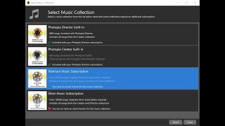 Photopia Premium Music Subscriptions