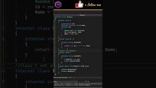 C# modifiers: protected Vs protected internal Content