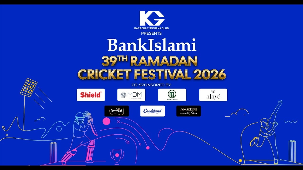 Live - Match 7 - 39th Karachi Gymkhana Bank Islami Ramzan Cricket - Omar Sports CA Vs Stallions