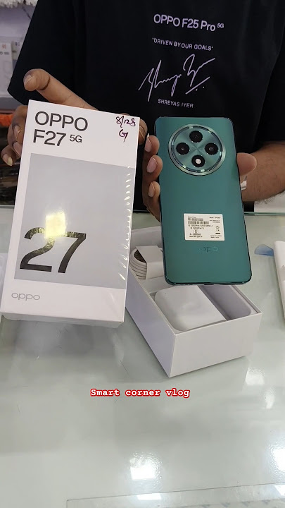 Oppo F27 5g || 8 128 || Emerald Green || Unboxing 🔥💯📸#smartcornervlog#oppo#unboxing#shorts