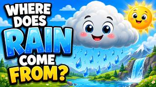🌧️ Where Does Rain Come From | Water Cycle for Kids