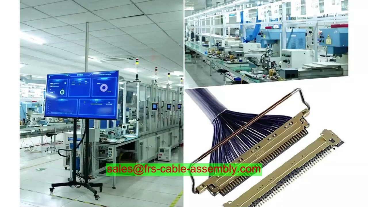 Производитель кабельных сборок LVDS Cable for Enterprise-Level Displays Experienced Soldering Cable