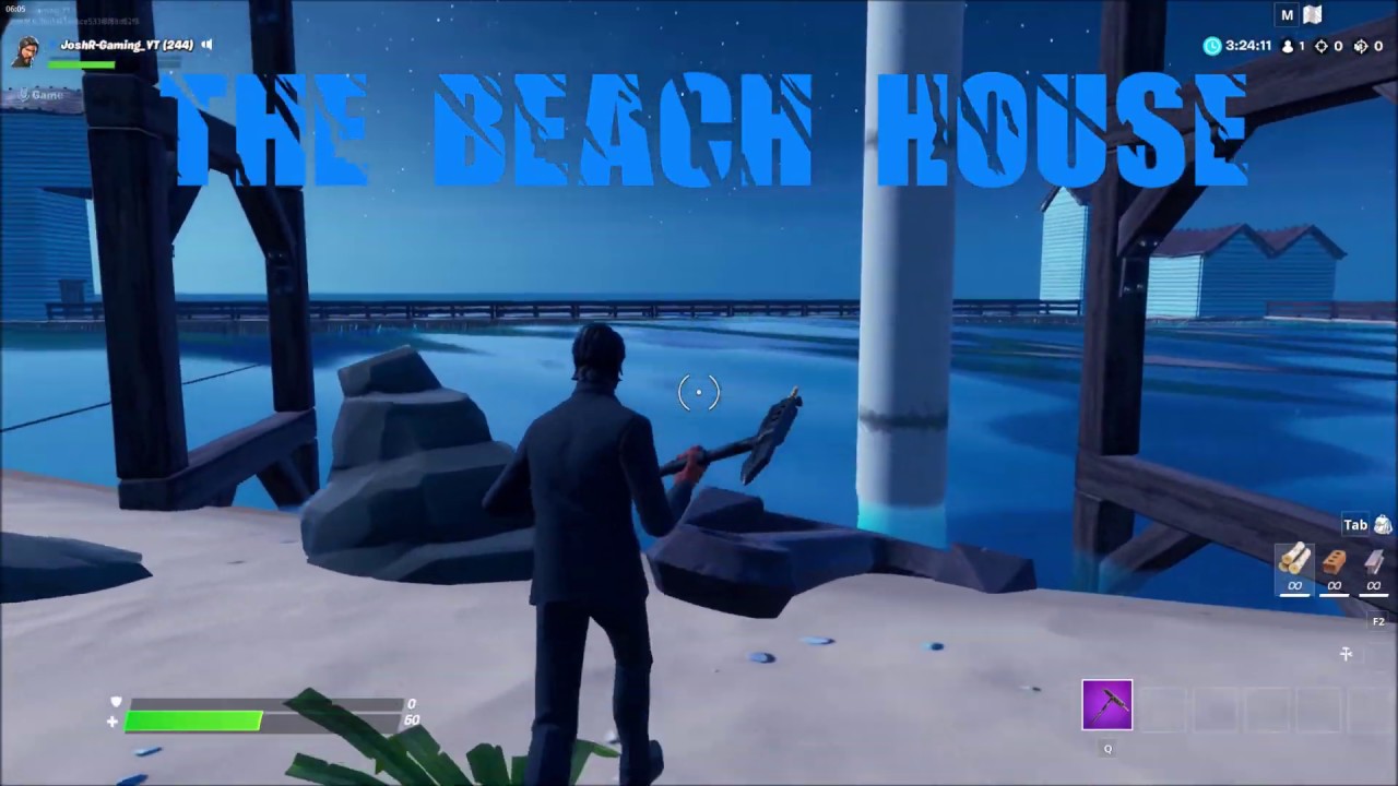 The Beach House Fortnite Creative Map Youtube