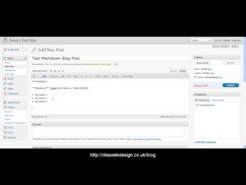 How To Use Markdown in Wordpress