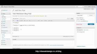How To Use Markdown in Wordpress