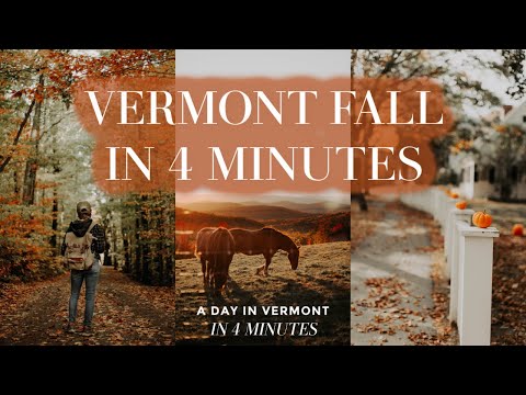 Video: Vermontin suosituimmat kohteet