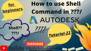 Shell command in autodesk inventor || inventor shell tool || how to use shell command in inventor
