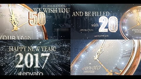 2017 New Year Countdown | After Effects Template | Openers