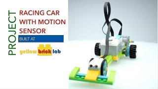 Racing Car With Motion Sensor with LEGO® WeDo 2.0