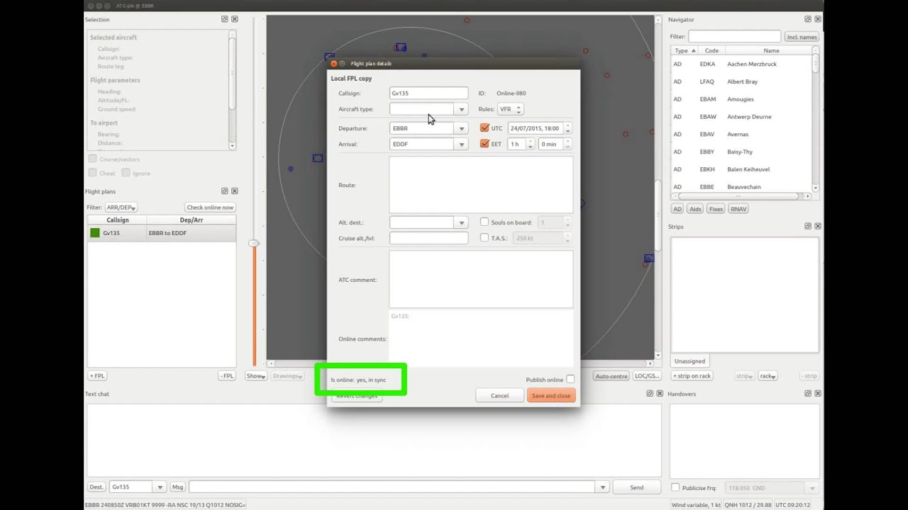 ATCpie tutorial 4 Flight plan management YouTube