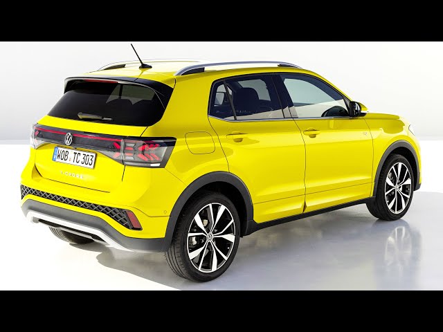 New 2024 Volkswagen T-cross Subcompact Crossover SUV Facelift 