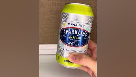 Trader Joe’s Starfruit Sparkling Water in a can ⭐️