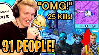 Tfue WINS with 91 players left in the FINAL Storm Circles! (WORLD RECORD) - Fortnite Highlights #2