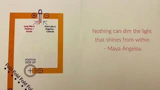 Paper circuit cupcake