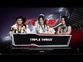 WWE 2K26 - Iyo Sky vs Fallon Henley vs Bailey - Women's Intercontinental Championship N°1 Contender