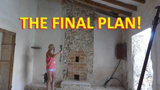 Old Stone Finca Renovation: Our Final Plans for the Main Room