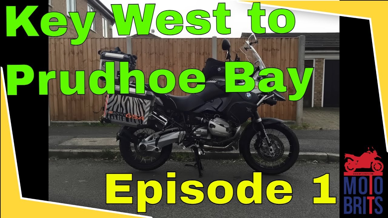 Motorcycle Roadtrip USA - Keywest to Prudhoe Bay EP1