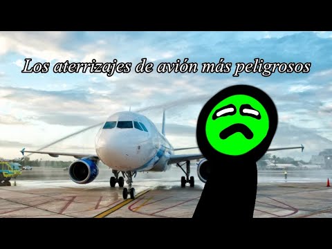 Los aterrizajes de avión más peligrosos | Mr increible perturbado