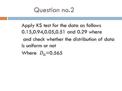 Kolmogorov Smirnov Test Normality Test Non Parametric Test Adv Ednl Research Statistics M Ed 