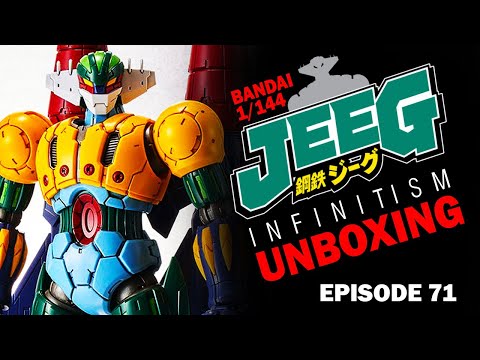 BANDAI 1/144 HG KOTETSU JEEG INFINITISM UNBOXING - YouTube