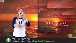Exodus 20:3-5a - God Is Jealous (Hand Motions)