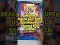 Unboxing TCG Dragon Ball Super Fusion World Starter Deck #tcg