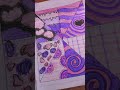 Doodle art 🎊 Pink and Purple🩷💜 #art #doodle