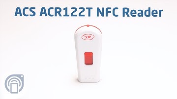 ACS ACR122T Portable USB NFC Reader - 3D Video