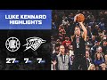 Luke Kennard scores season high ( 27 PTS, 7 3PM, 7 REB) vs Oklahoma City Thunder | LA Clippers