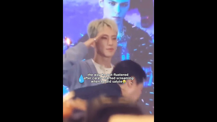 CARATS scared HOSHi for a second😭😂 #seventeen #hoshi #carats #fansign #fyp