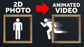 How to make an ANIMATED VIDEO from a PHOTO