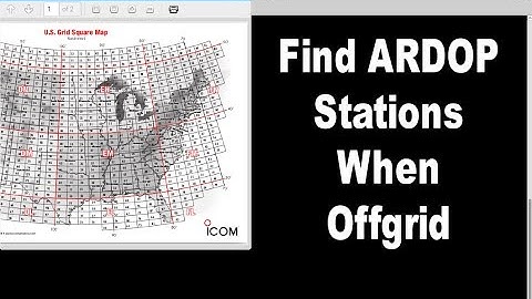 Finding Winlink stations when offgrid