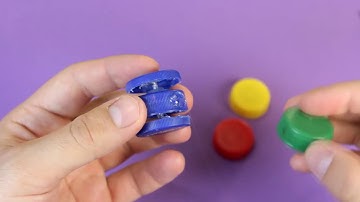 How To Make A Fidget Spinner Out Of Bottle Caps. WITHOUT BEARINGS. By. LHack TV