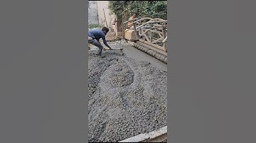 CC road work by paver machine #viralvideo #shortvideo #civilengineering