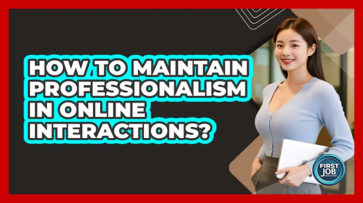 How To Maintain Professionalism In Online Interactions?