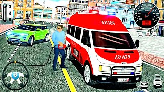 Ambulance Rescue Police Driving Game - Cars Van 911 Emergency Simulator - Best Android GamePlay screenshot 2