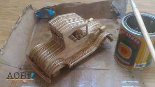 Wooden Toy Car - Ford Model T Hi.. in this Video im making Ford t model 1923 toy car using plywood Instagram: https://www.instagram.com/danehsekali Plan: ...